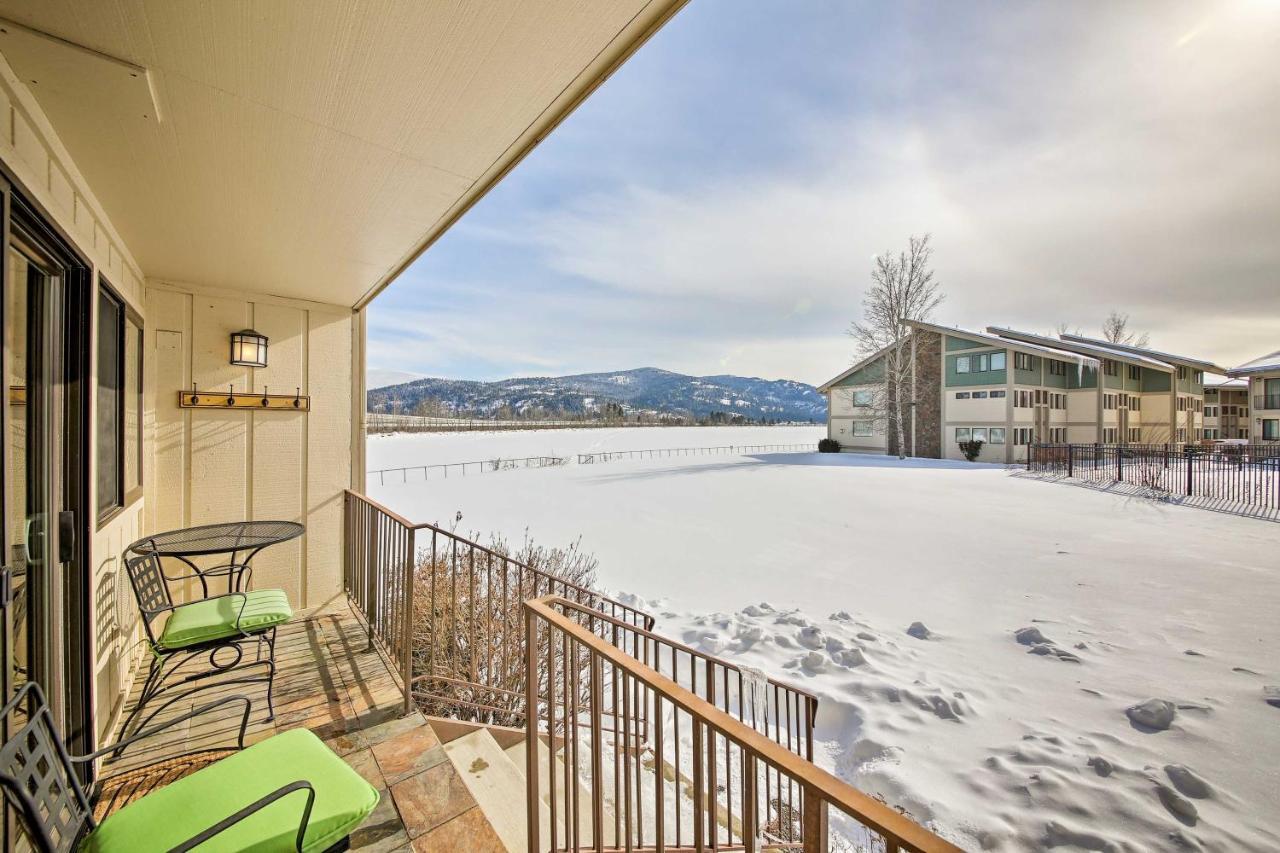 סנדפוינט Lake Pend Oreille Condo With Porch And Mountain View! מראה חיצוני תמונה