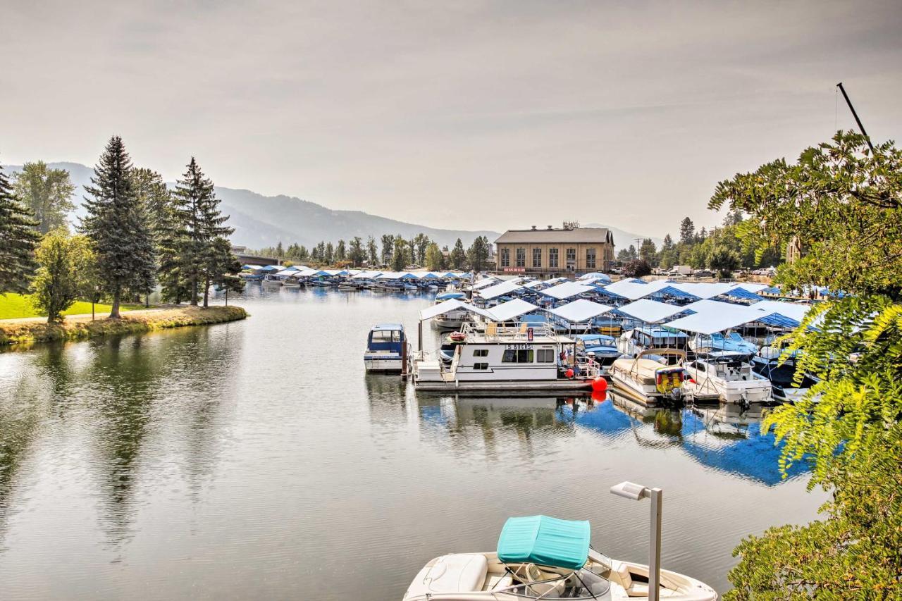 סנדפוינט Lake Pend Oreille Condo With Porch And Mountain View! מראה חיצוני תמונה
