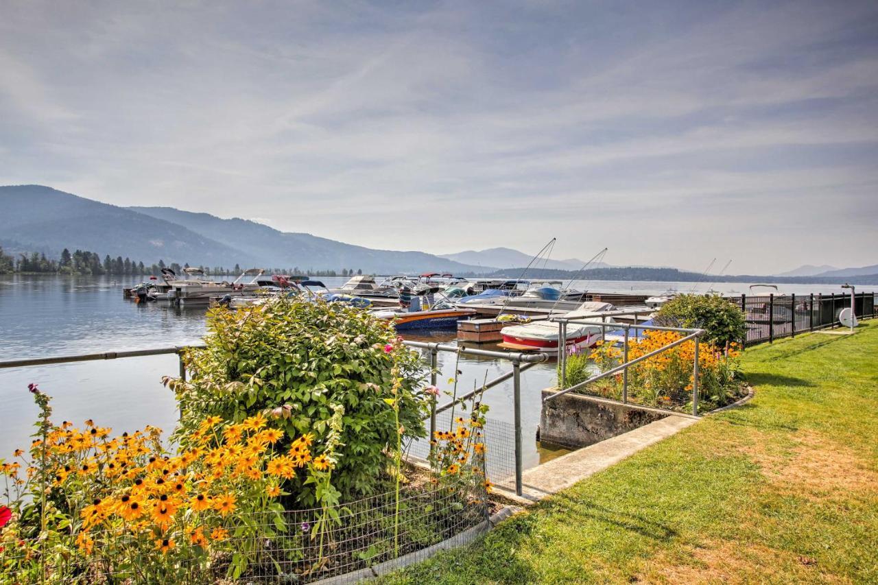 סנדפוינט Lake Pend Oreille Condo With Porch And Mountain View! מראה חיצוני תמונה
